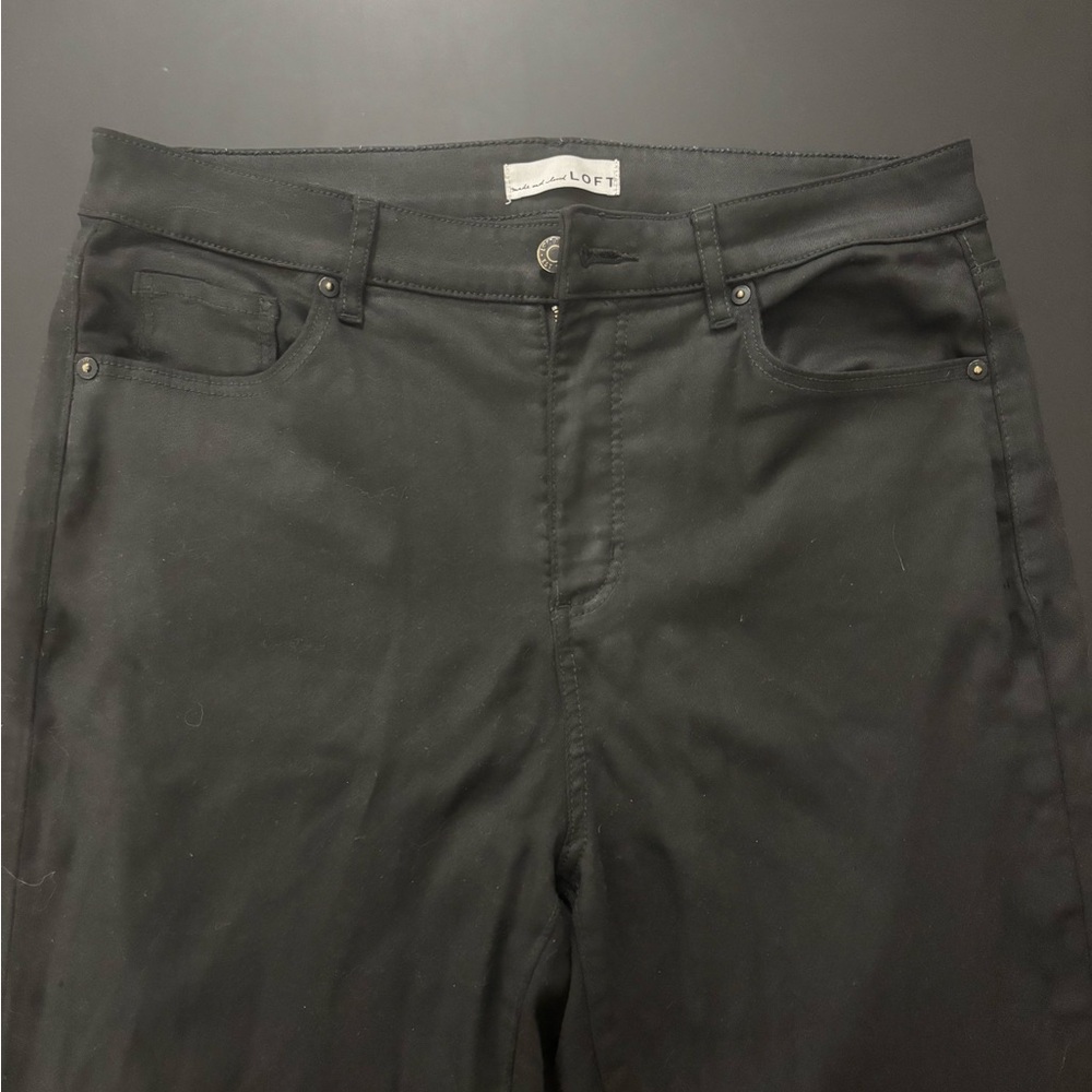 Ann Taylor LOFT Women's Black Modal Polyester Jeans 30/10 (Read Description)